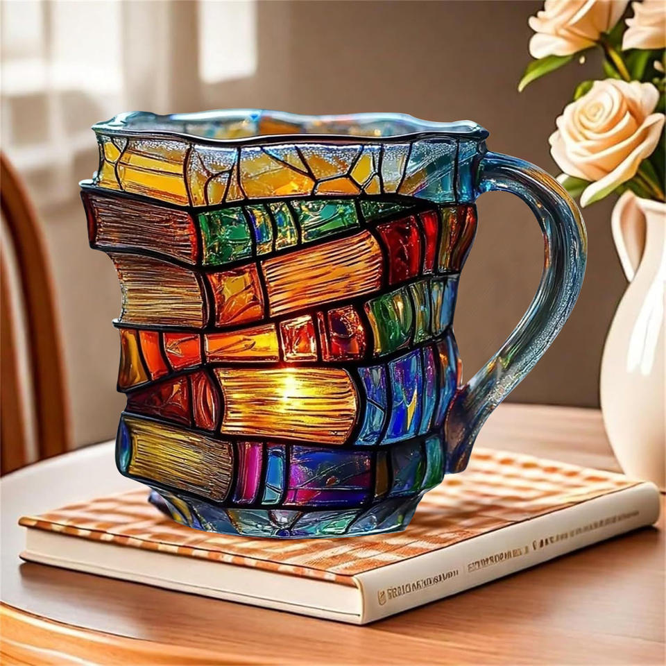 BoekMok - Mug with Painted Book Design