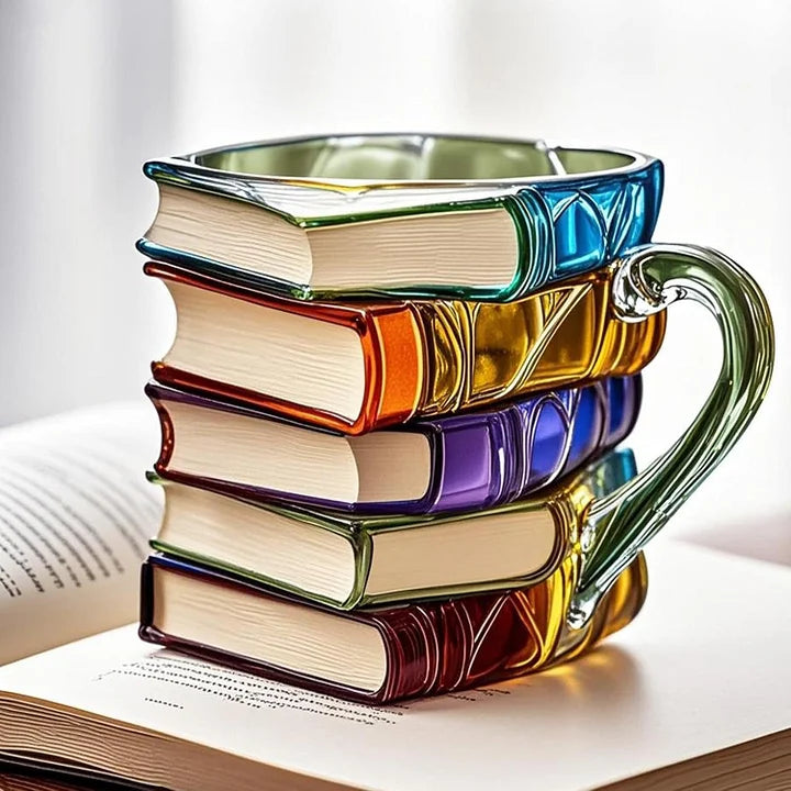 BoekMok - Mug with Painted Book Design