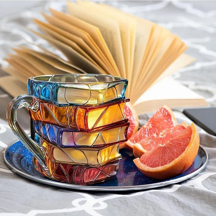 BoekMok - Mug with Painted Book Design