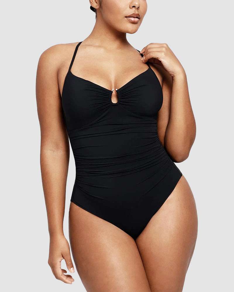 Sienna | Formande baddräkt med elegant cut-out – För en självsäker sommarlook