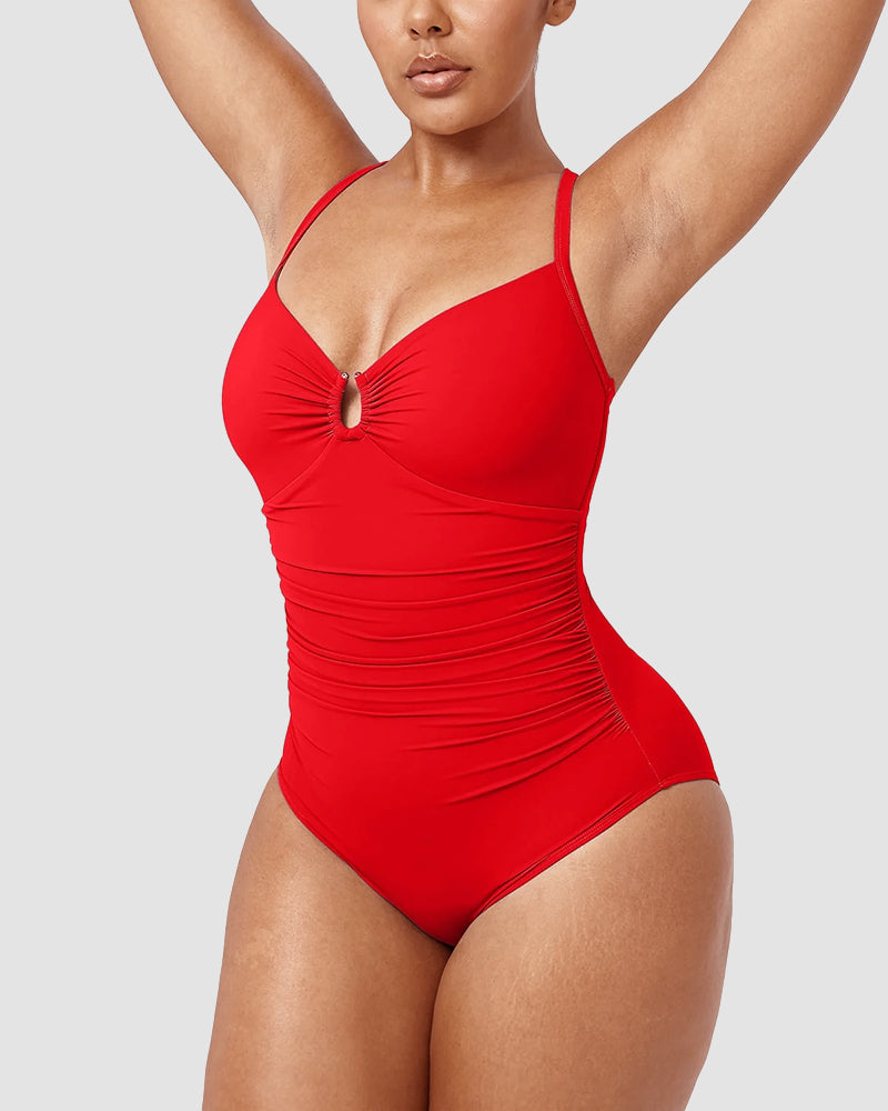 Sienna | Formande baddräkt med elegant cut-out – För en självsäker sommarlook