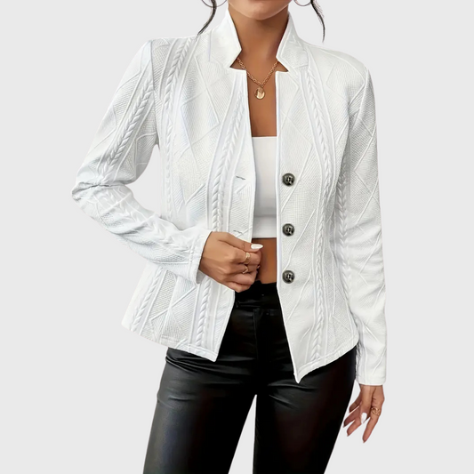 Carin | Blazer med eleganta detaljer