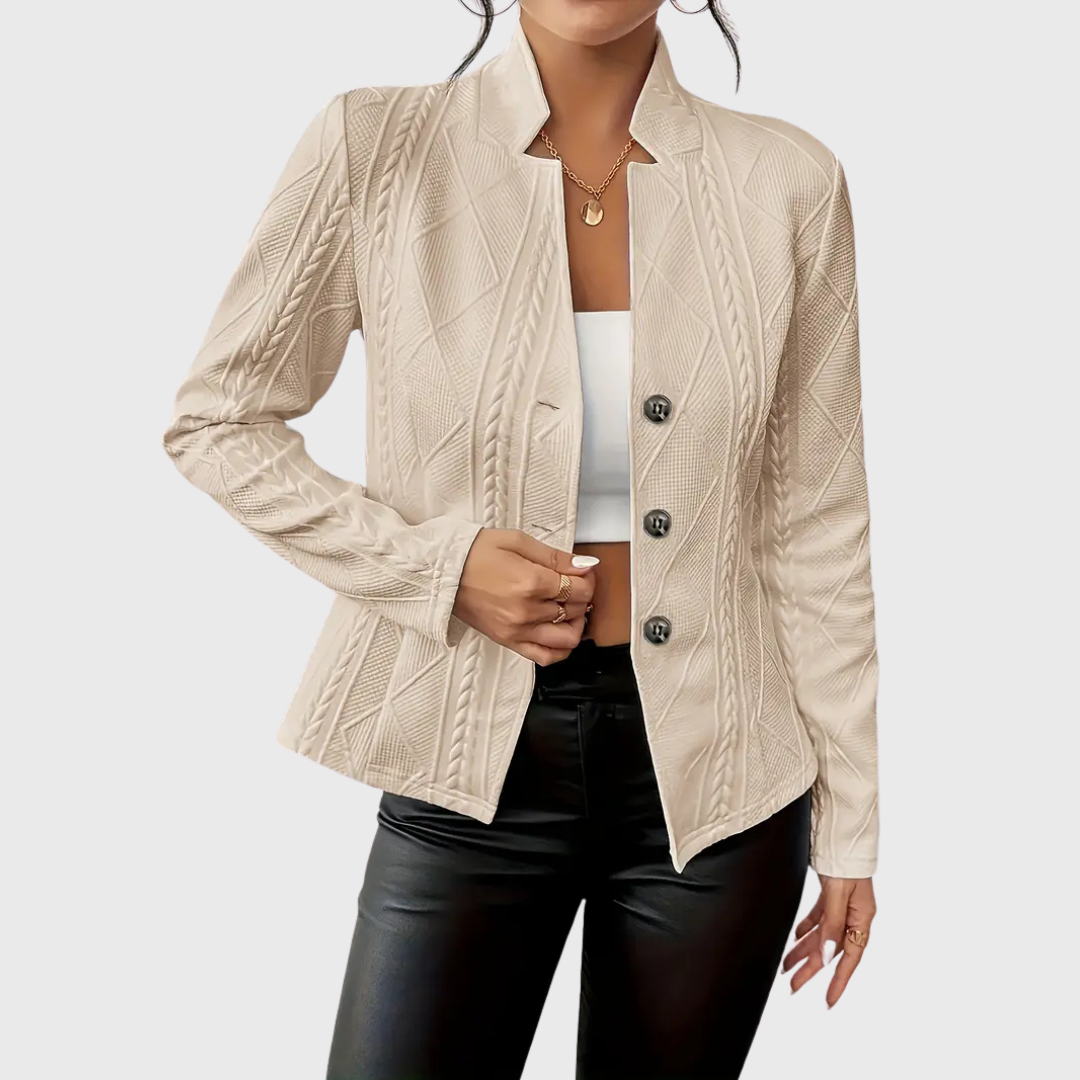 Carin | Blazer med eleganta detaljer
