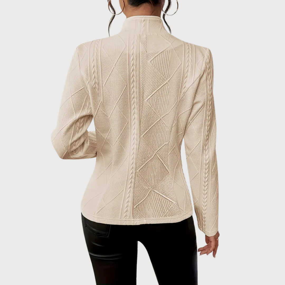 Carin | Blazer med eleganta detaljer