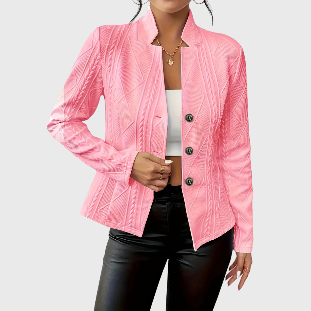 Carin | Blazer med eleganta detaljer