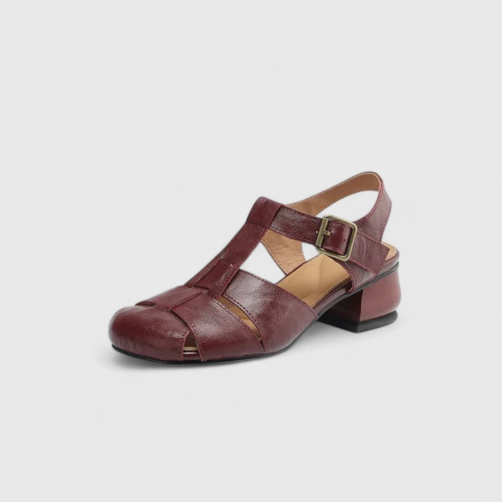 Helen™ | Eleganta lädersandaler