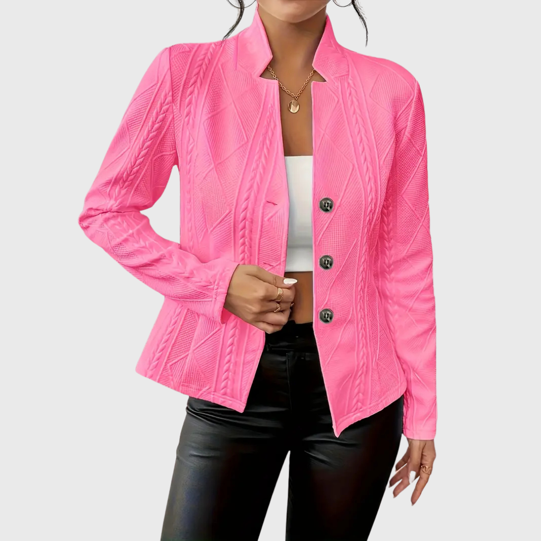 Carin | Blazer med eleganta detaljer