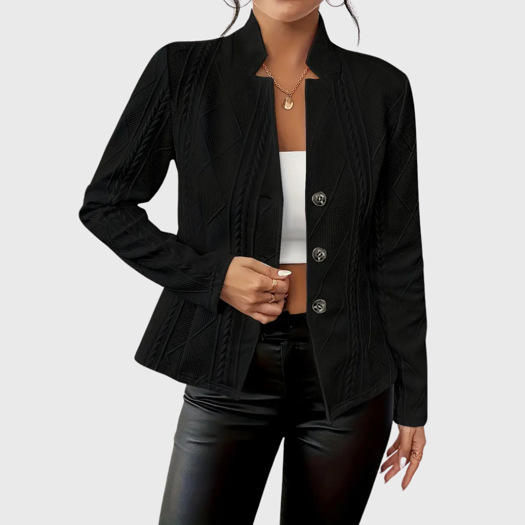Carin | Blazer med eleganta detaljer