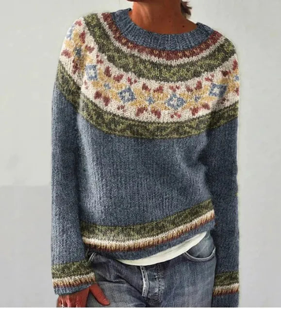 Maria | Vintage stickad tröja