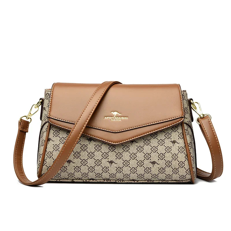 Lovera™ | Vintage-Inspired Crossbody Bag with Charm