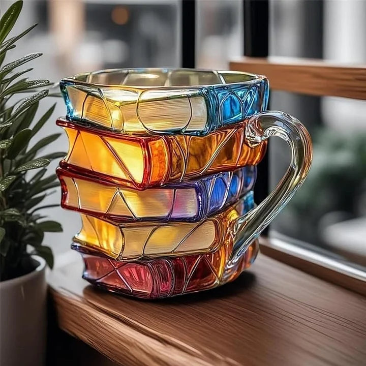 BoekMok - Mug with Painted Book Design
