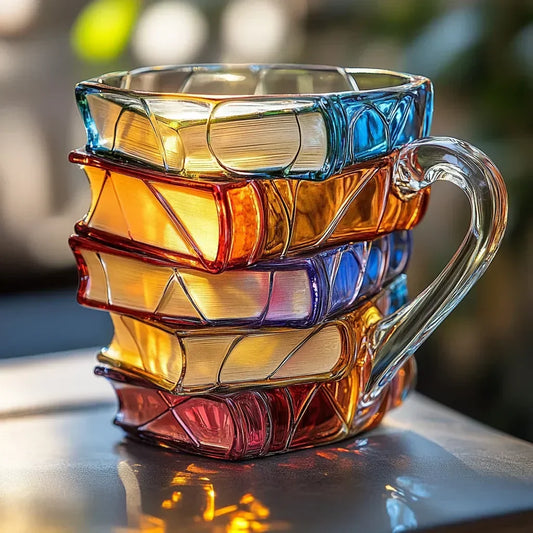 BoekMok - Mug with Painted Book Design