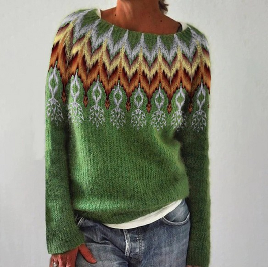 Silvia™ - Tidlös tröja i vintage-stil